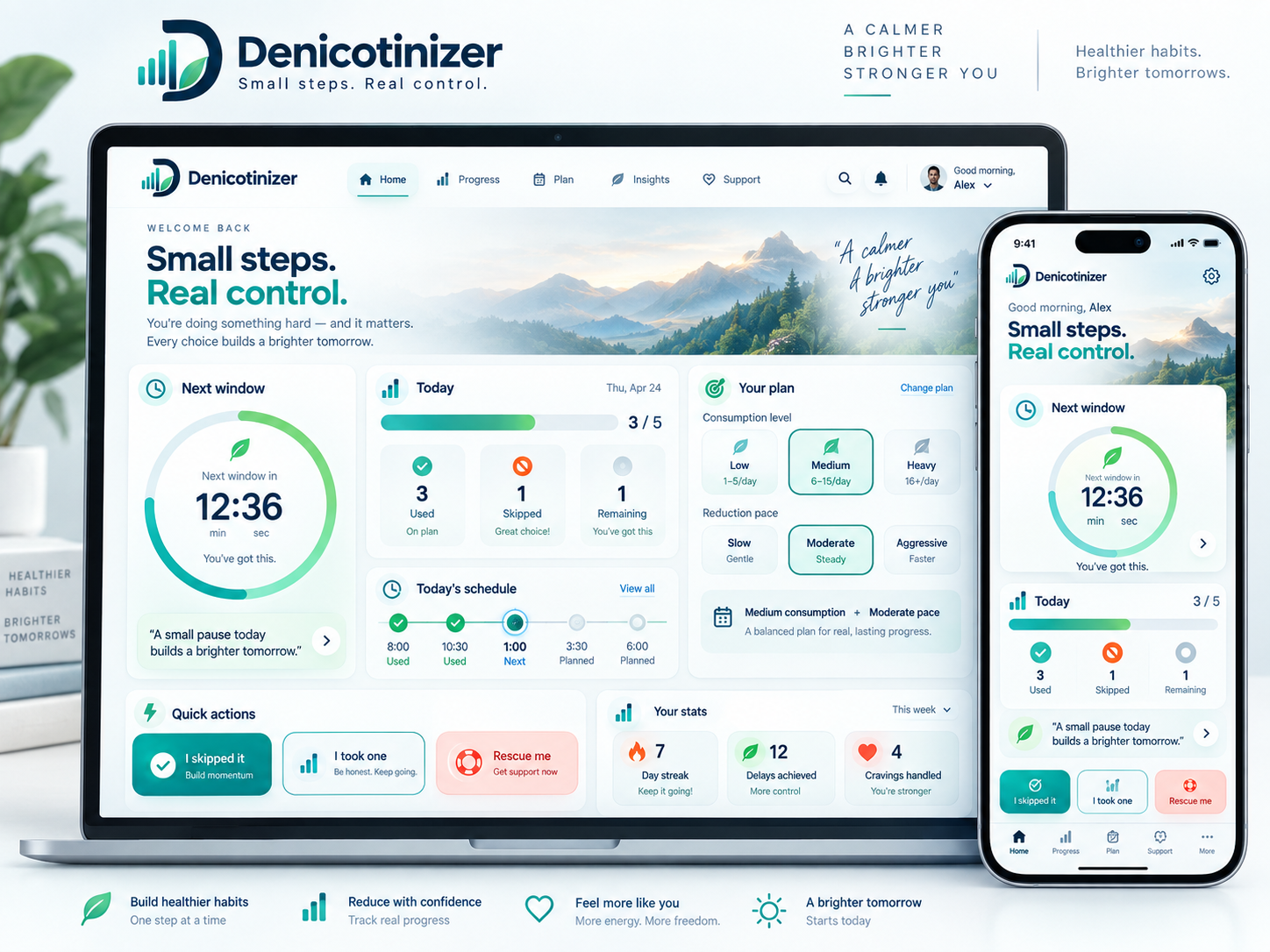 Denicotinizer product design concept